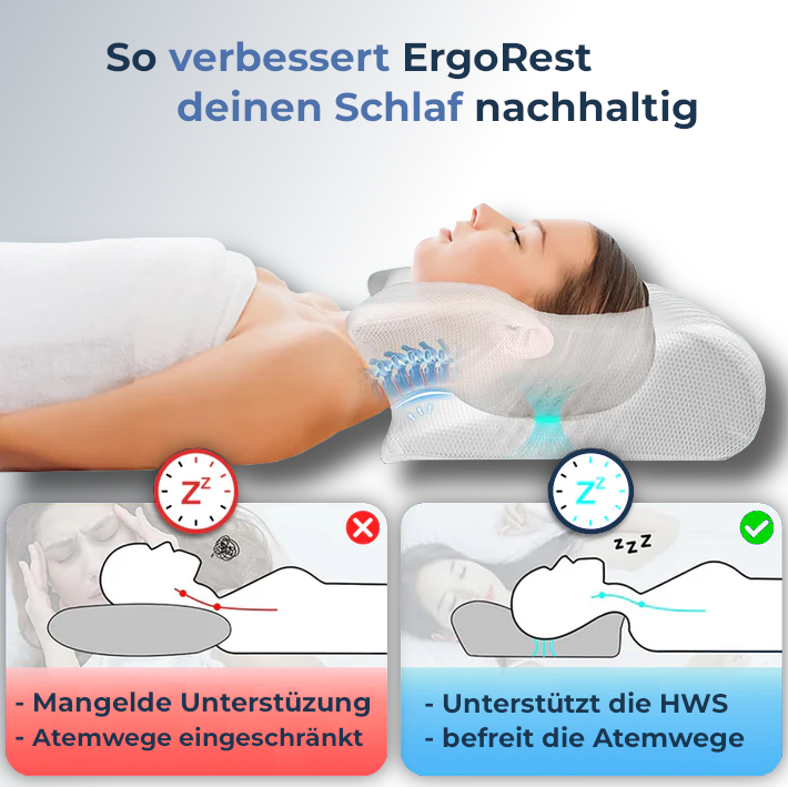 feelAmaze - Ergonomisches Schlafkissen